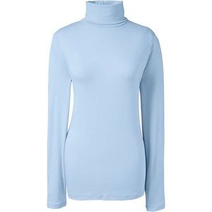 Lands End Turtleneck Soft Blue Haze